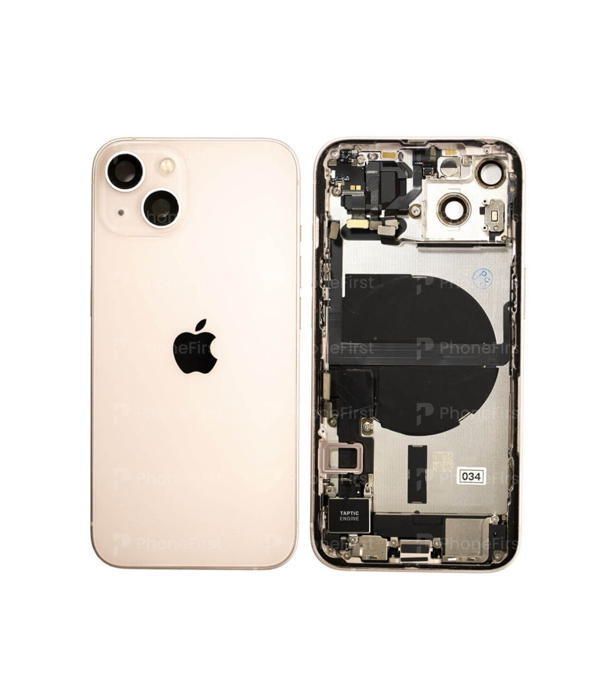 Apple iPhone 13 (6.1) Housing With Original Parts Pink