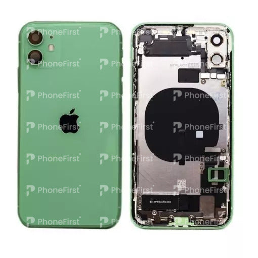 Apple iPhone 11 Housing with Parts 100 % Orignal Grade C Green