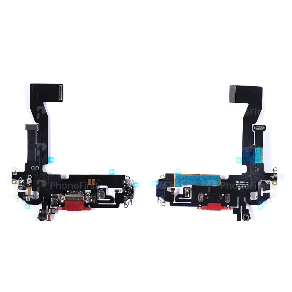 Apple iPhone 12 (6.1) - Charging Flex Original Red