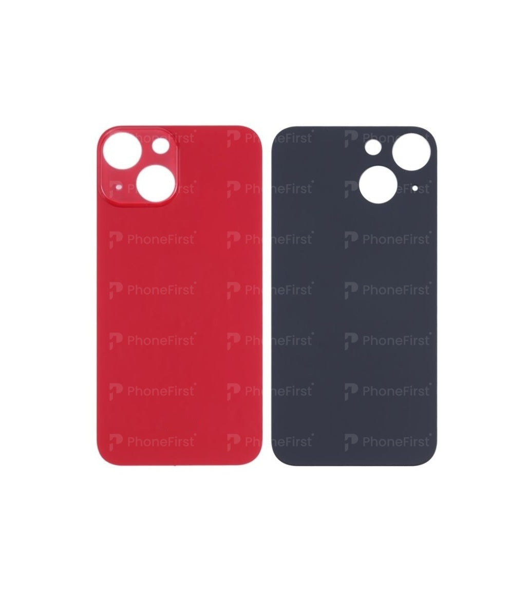 Apple iPhone 13 Mini - Battery Back Big Hole Red