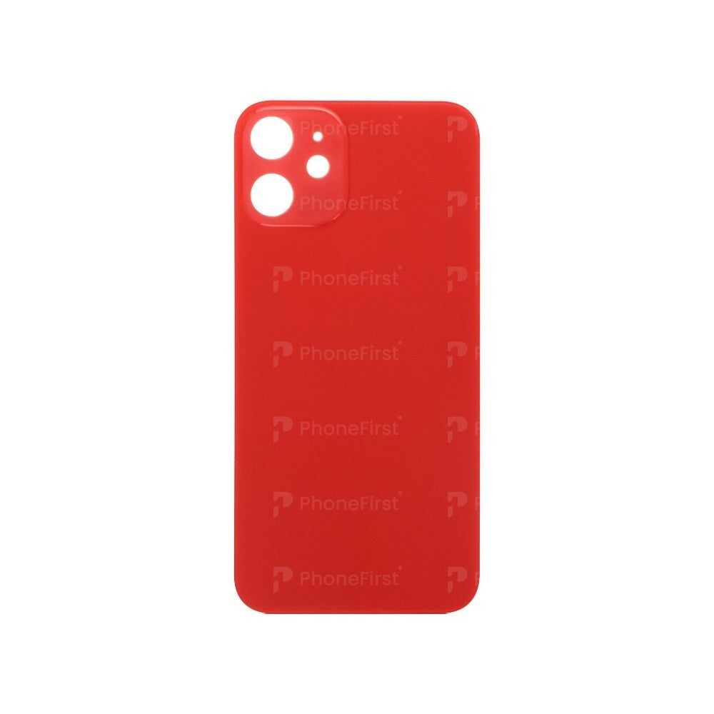 Apple iPhone 12 mini - Battery Back Big Hole Nparts Advance Red