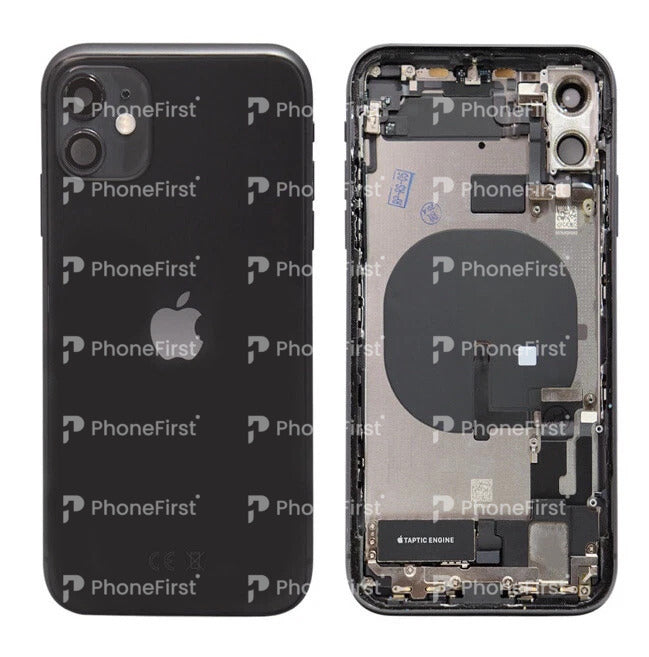Apple iPhone 11 Housing with Parts 100 % Orignal Grade C Black