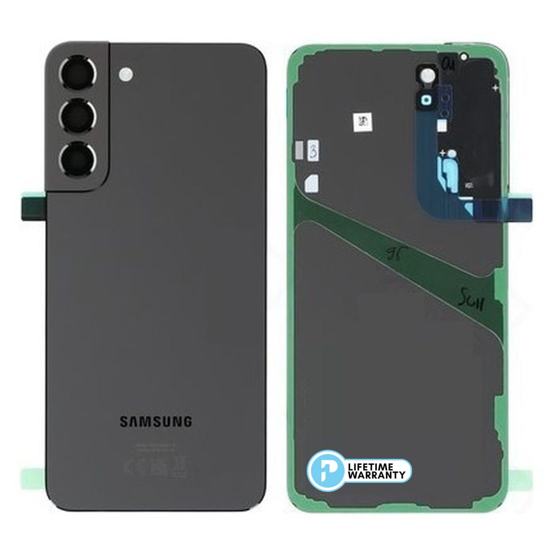 Samsung S22 Plus S906 - Battery Back With Lens Phantom Black