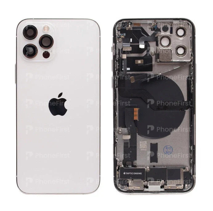 Apple iPhone 12 Pro (6.1) Housing with Parts 100 % Original Grade A White