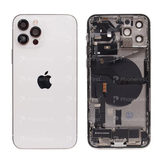 Apple iPhone 12 Pro (6.1) Housing With Original Parts Silver