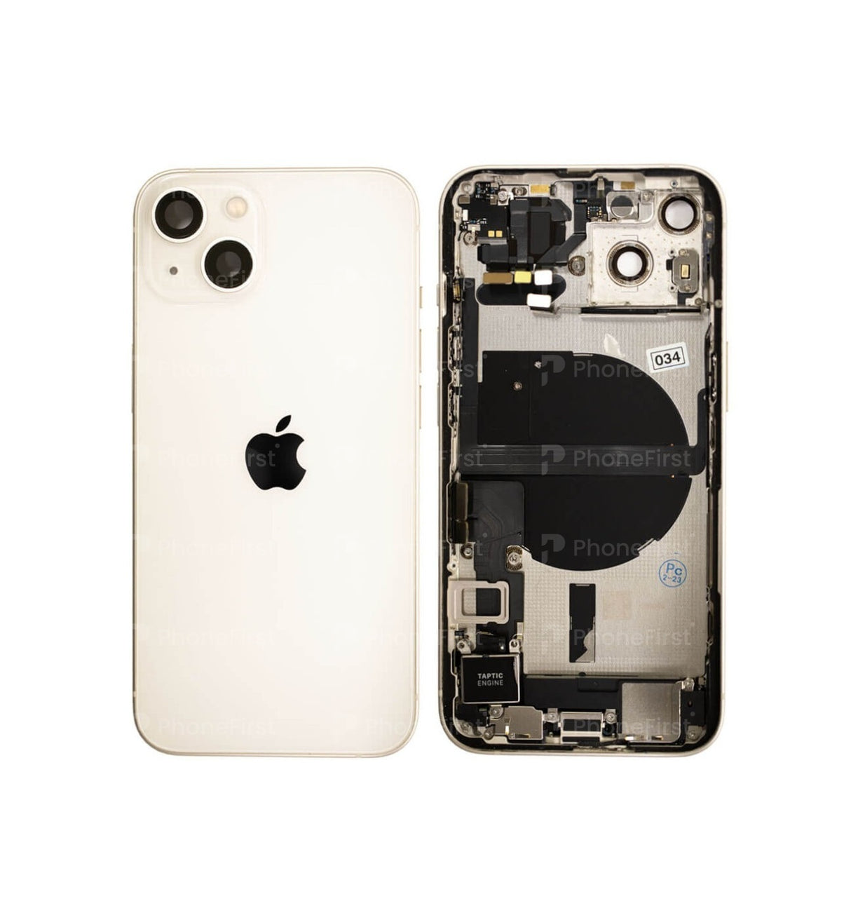 Apple iPhone 13 (6.1) Housing With Original Parts Starlight