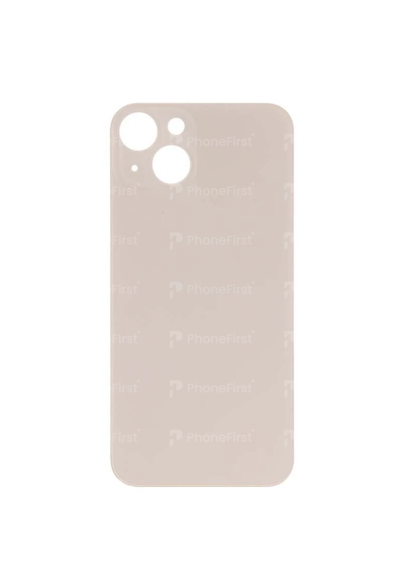 Apple iPhone 13 - Battery Back Big Hole Nparts Advance Starlight