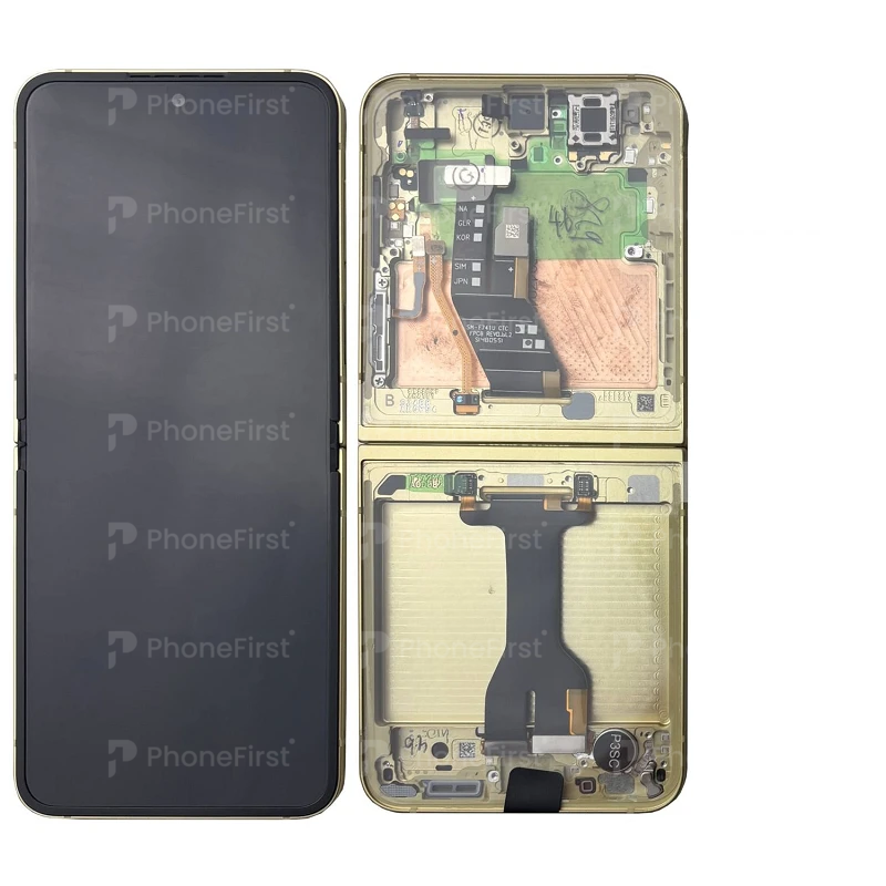 Samsung Z Flip 6 F741 LCD (W/F) Service Pack Inner Screen Yellow