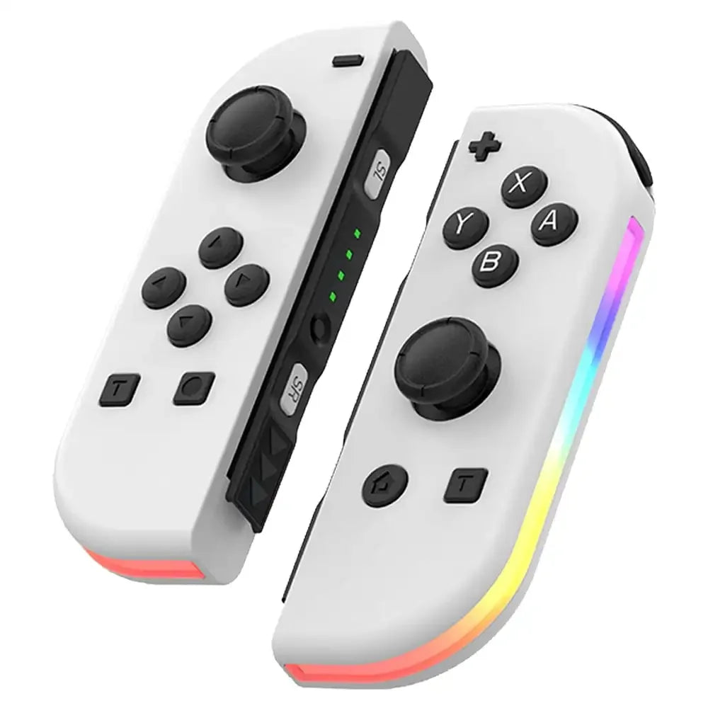 J-C Pad Controllers For Nintendo Switch (L-White, R-White)