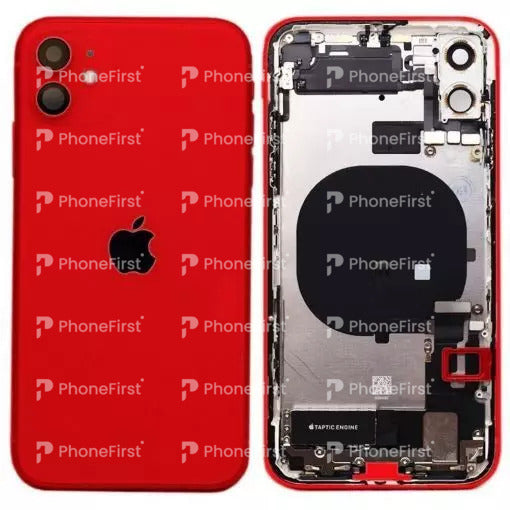 Apple iPhone 11 Housing with Parts 100 % Orignal Grade C Red