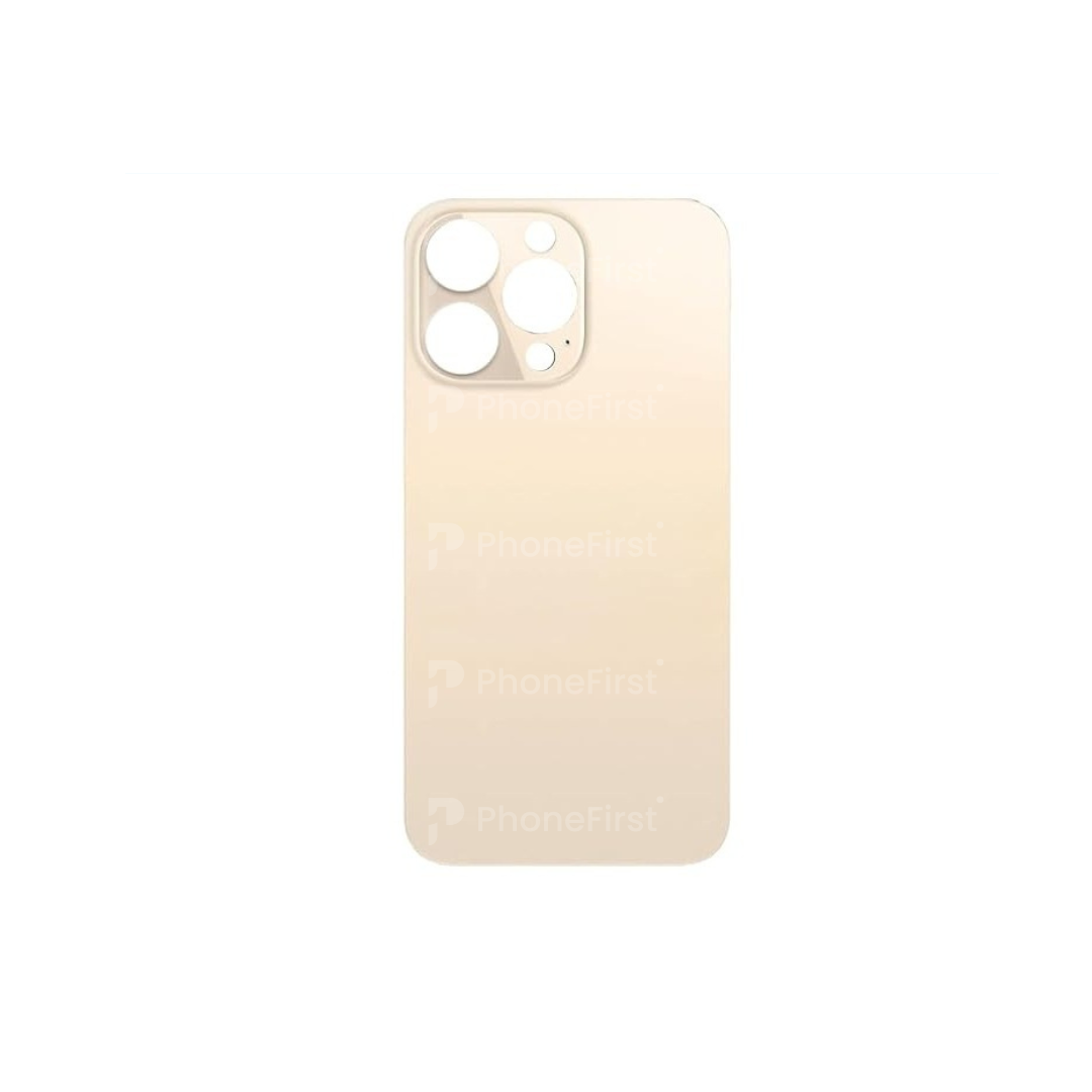 Apple iPhone 14 Pro Max - Battery Back Big Hole Nparts Advance Gold