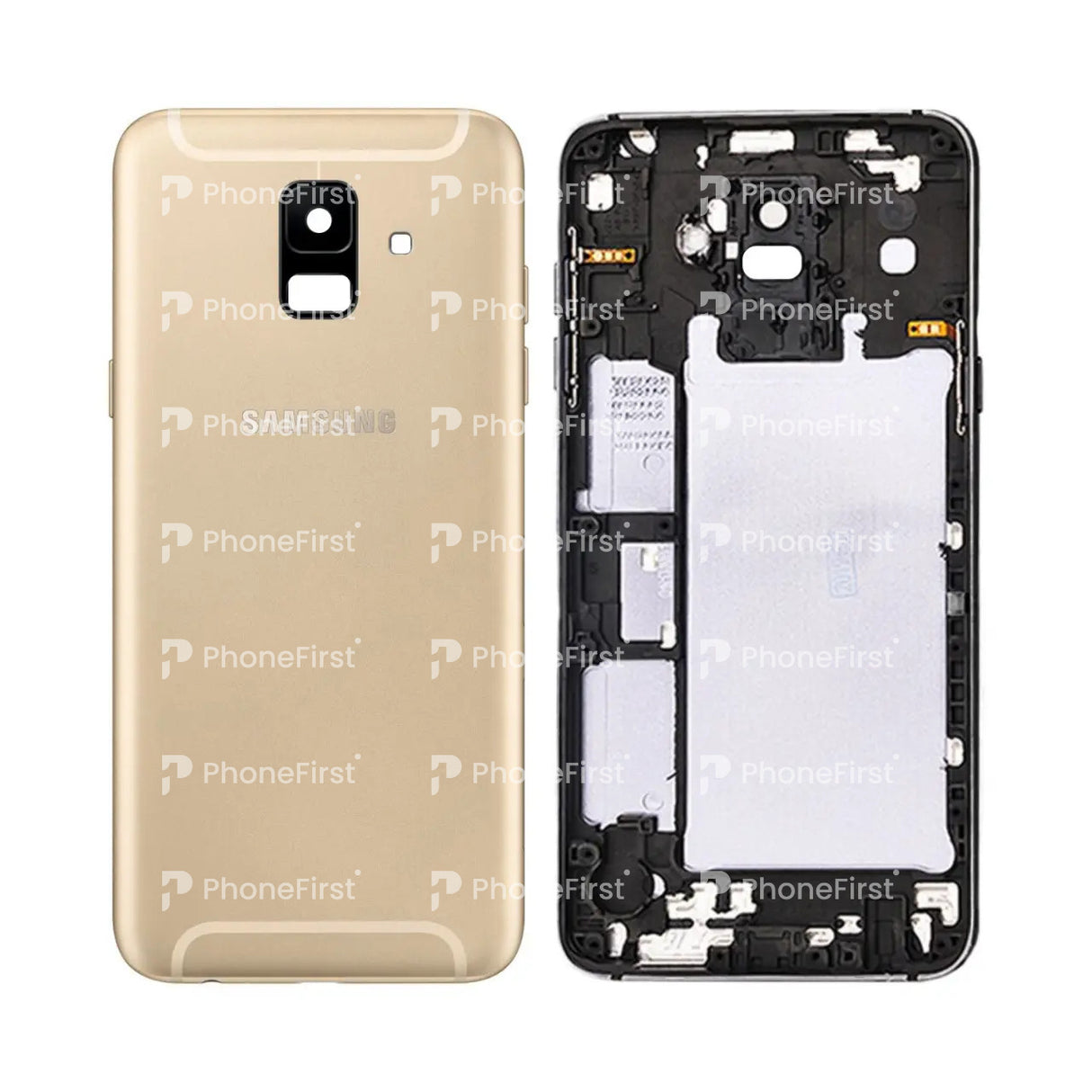 Samsung A6 2018 A600 - Battery Back Gold