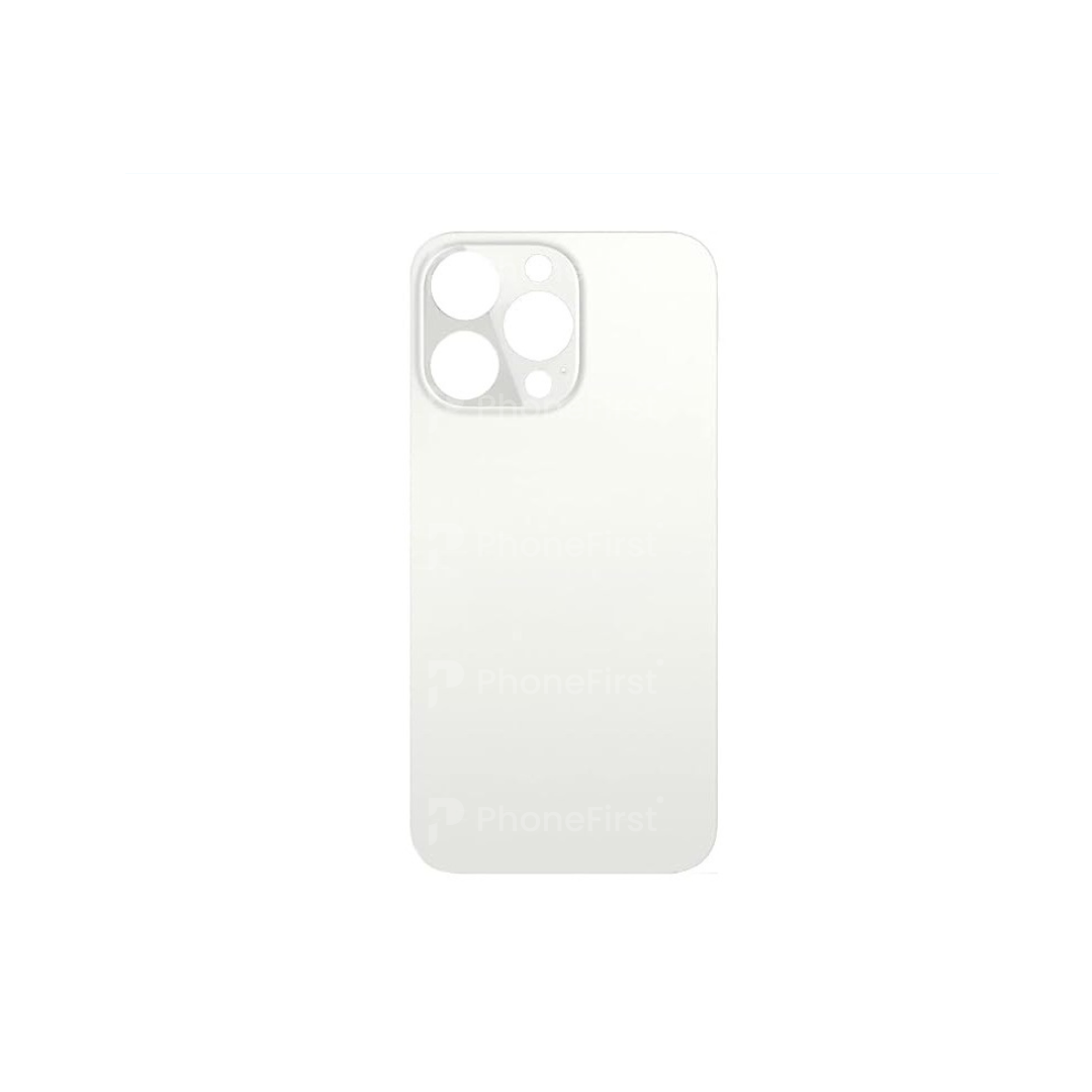 Apple iPhone 14 Pro Max - Battery Back Big Hole Nparts Advance Silver