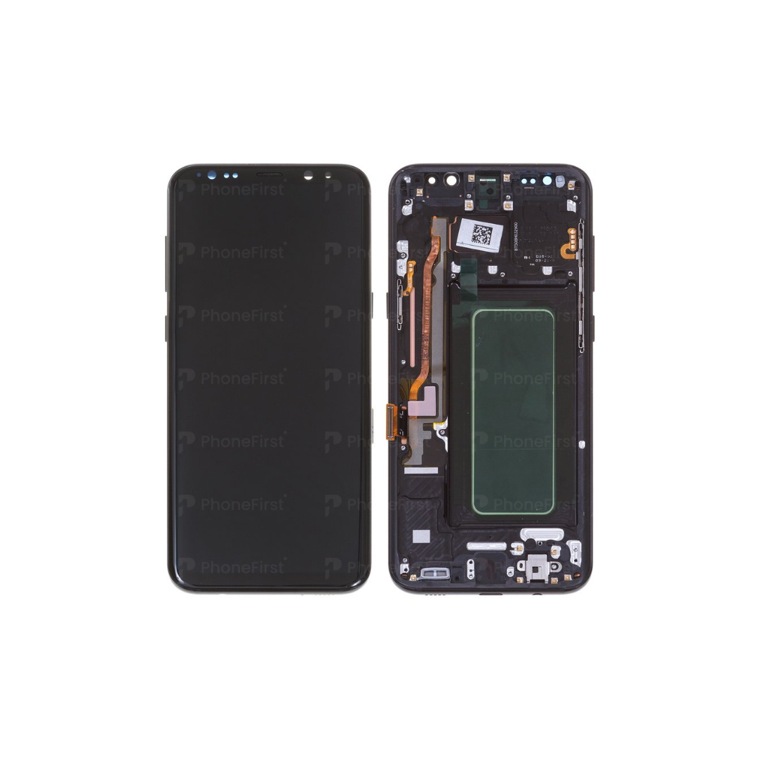 Samsung S8 G950 LCD (W/F) Service Pack Black
