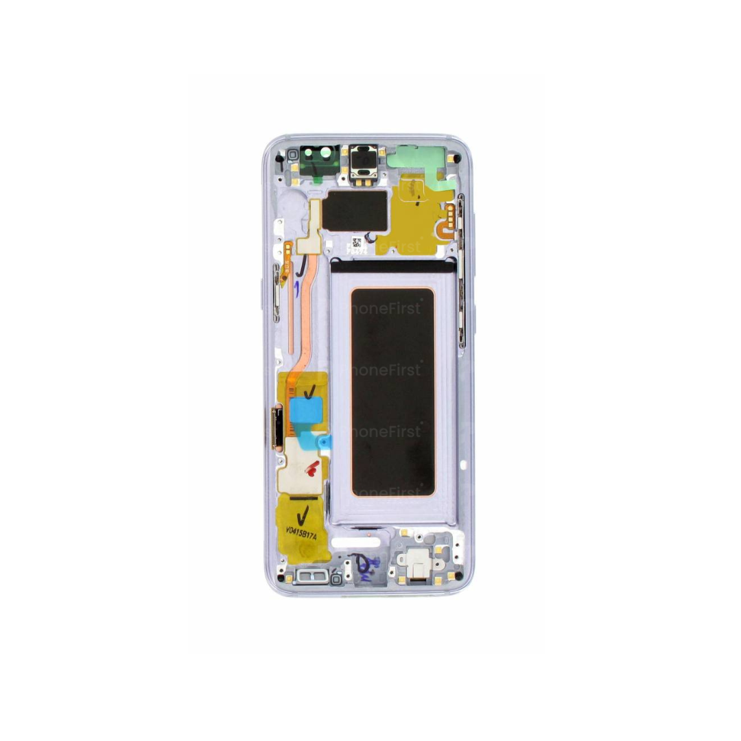 Samsung S8 G950 LCD (W/F) Glass Change Orchid Grey