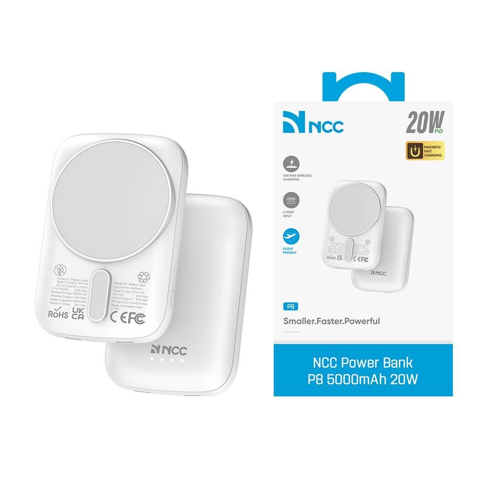 NCC P8 Wireless Power Bank 5000mAh 20W