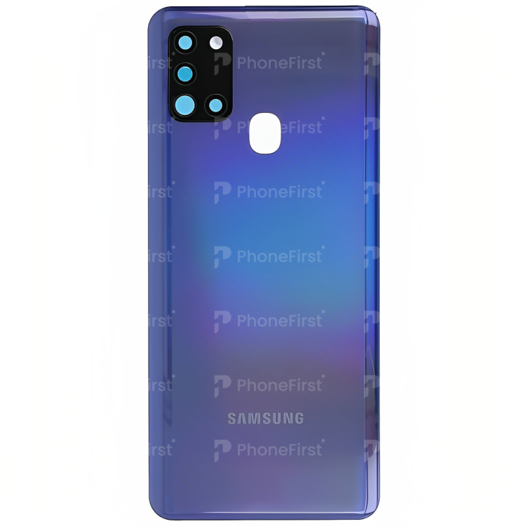 Samsung A21s A217 - Battery Back With Lens Blue