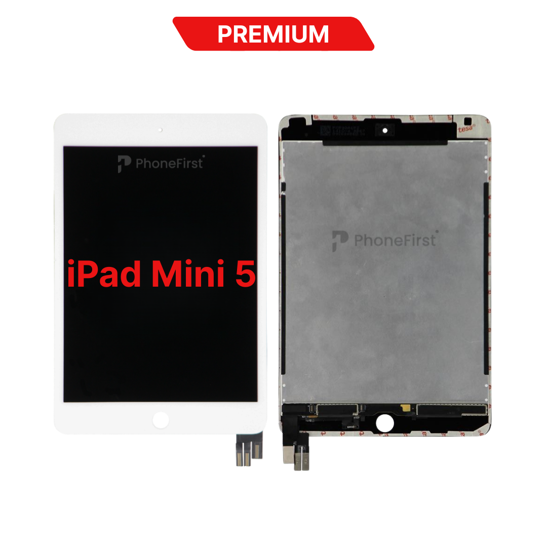 Apple iPad Mini 5 LCD Assembly Premium (With Sleep Sensor) White