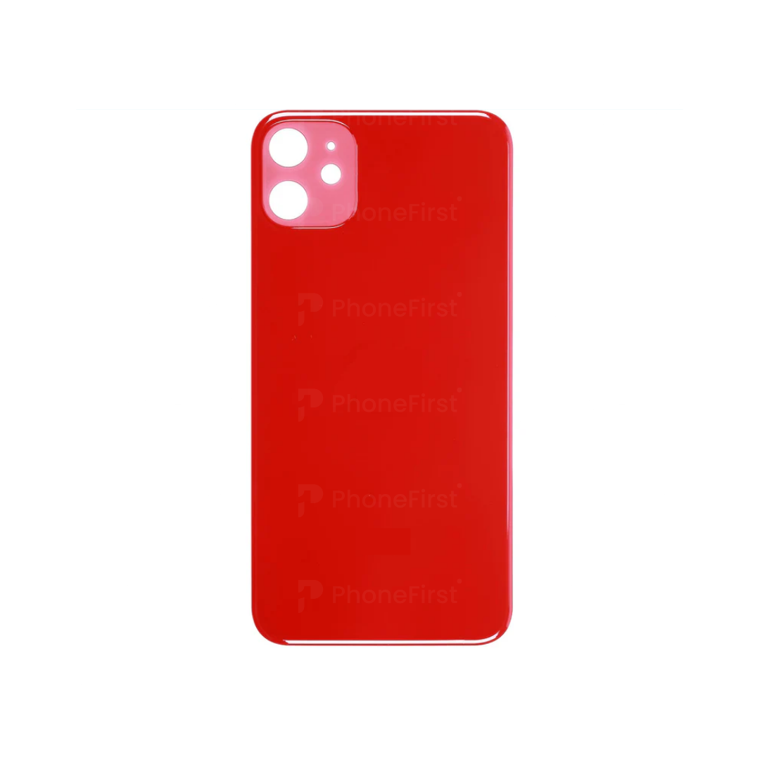 Apple iPhone 11 - Battery Back Big Hole Red
