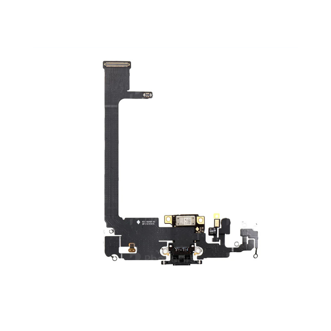Apple iPhone 11 Pro Max - Charging Flex (With Board Component) Black