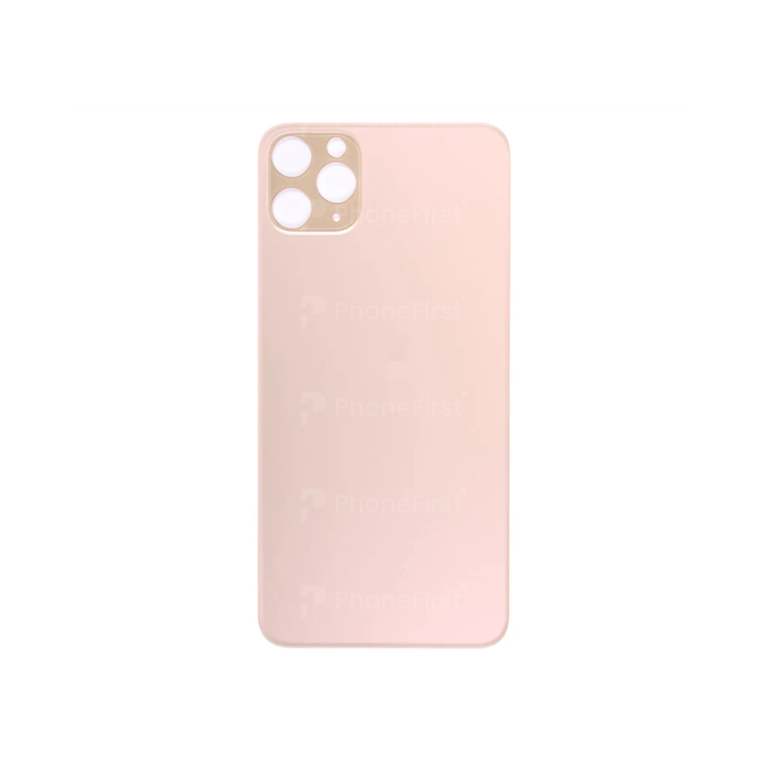 Apple iPhone 11 Pro Max - Nparts Advance Battery Back Big Hole Gold