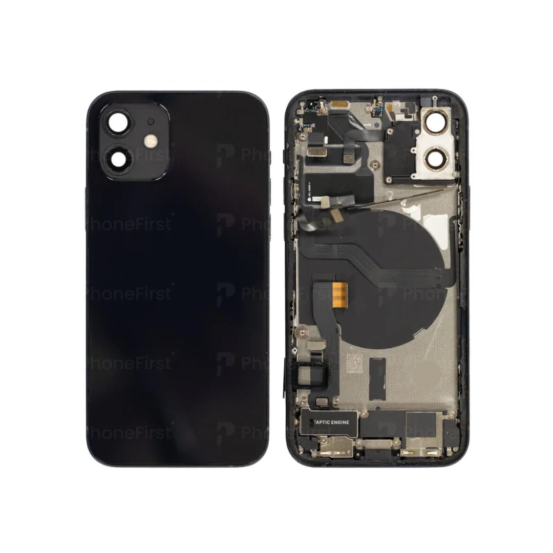 Apple iPhone 12 (6.1) - Pulled Original Housing With Parts Black