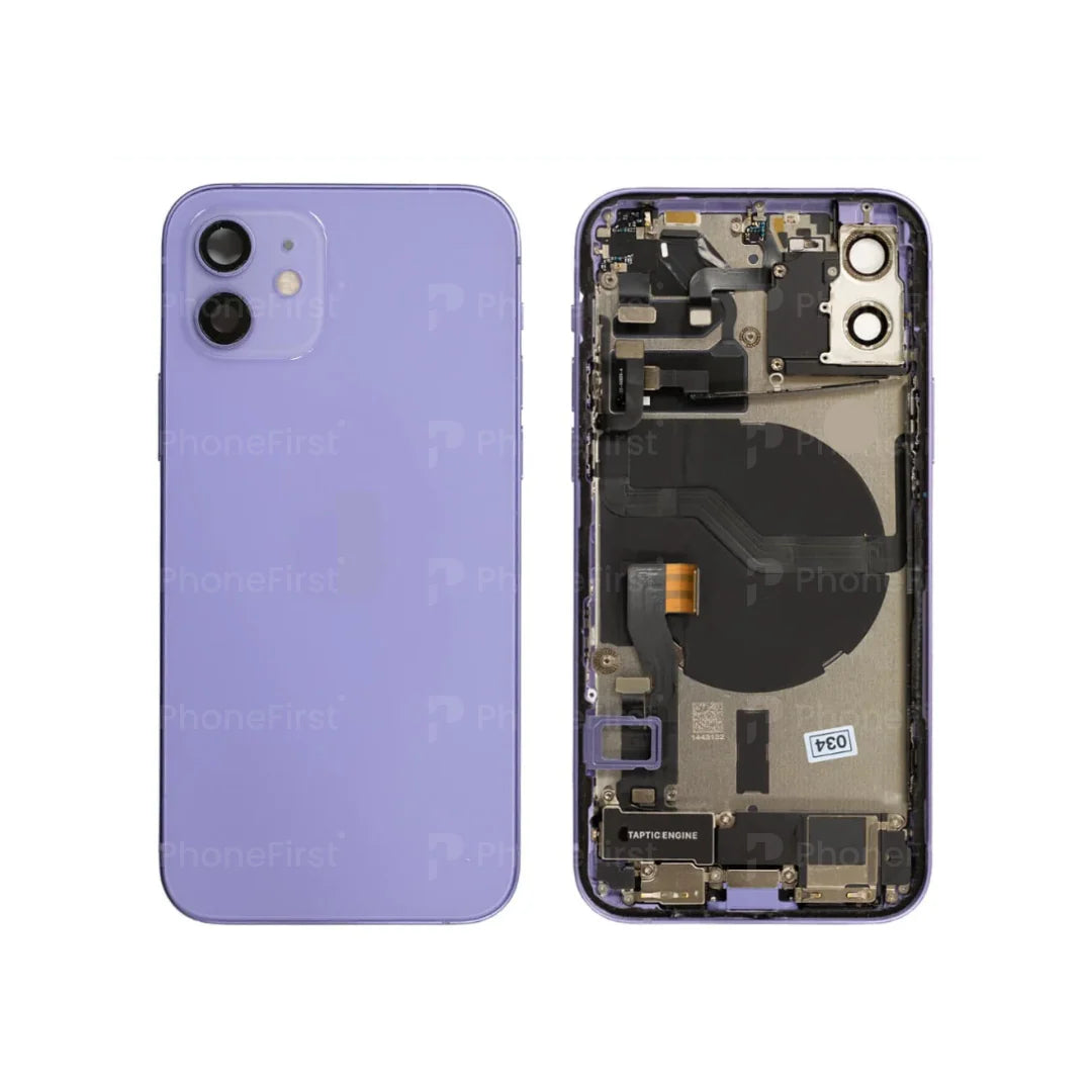 Apple iPhone 12 (6.1) - Pulled Original Housing With Parts Purple