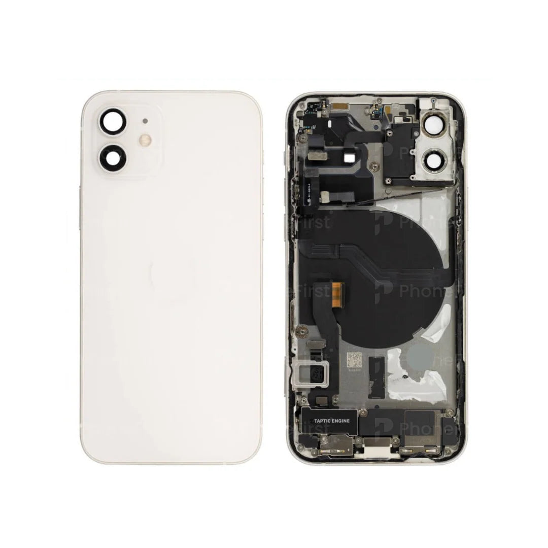 Apple iPhone 12 (6.1) - Pulled Original Housing With Parts White