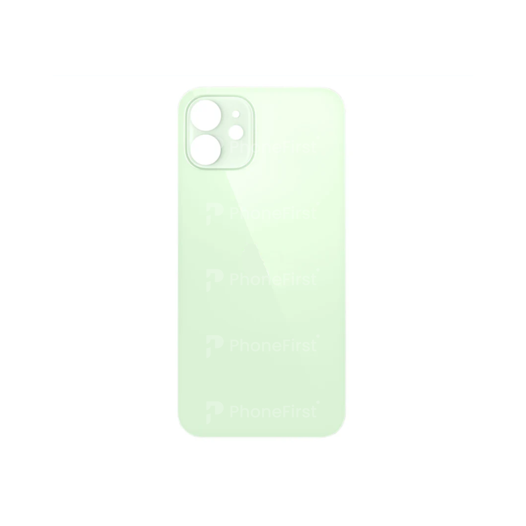 Apple iPhone 12 - Battery Back Big Hole Nparts Advance Green