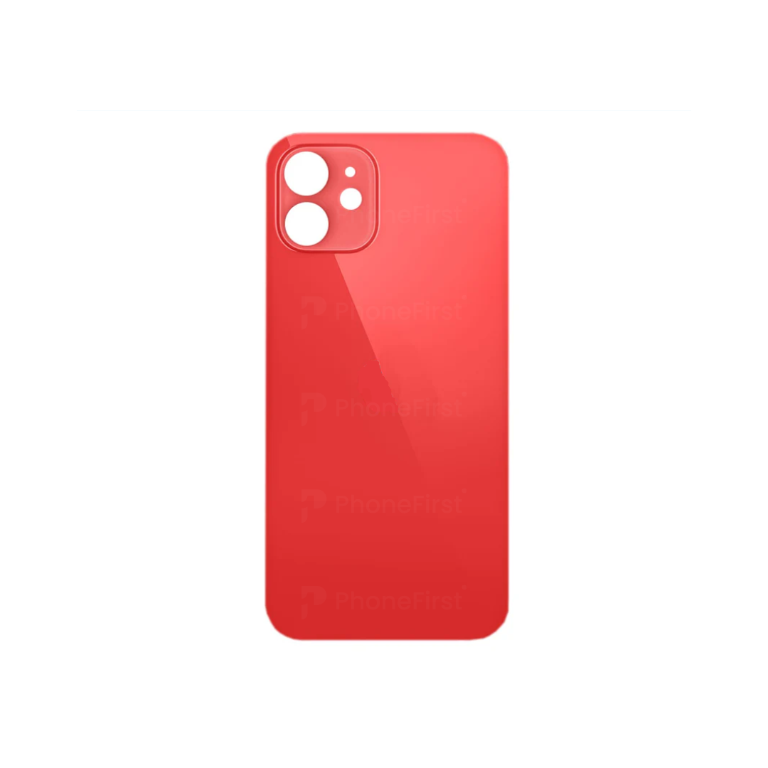 Apple iPhone 12 - Battery Back Big Hole Nparts Advance Red