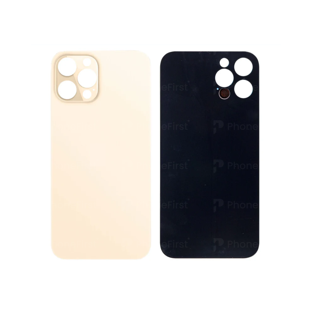 Apple iPhone 12 Pro (6.1) - Battery Back Big Hole Gold