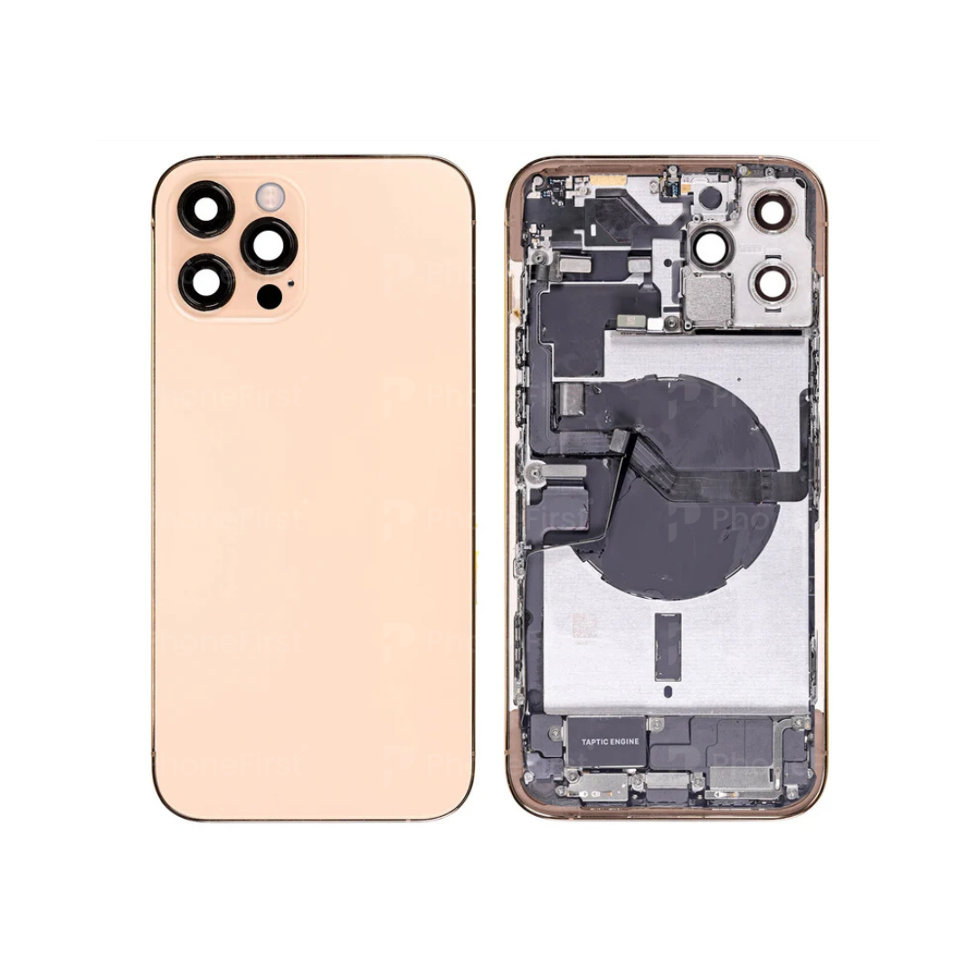 Apple iPhone 12 Pro Max (6.7) Housing With Original Parts Gold