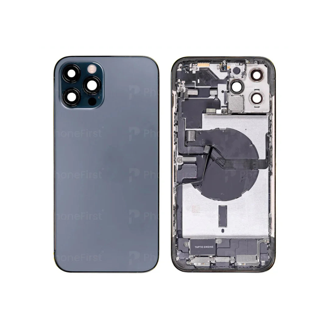Apple iPhone 12 Pro Max (6.7) - Pulled Original Housing With Parts Blue