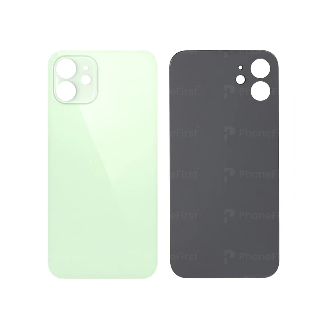 Apple iPhone 12 mini (5.4) - Battery Back Big Hole Green