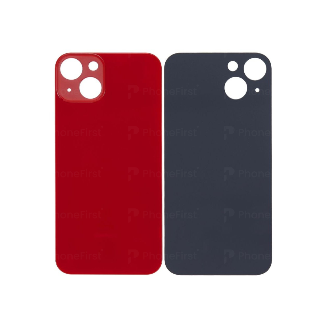 Apple iPhone 13 (6.1) - Battery Back Big Hole Red