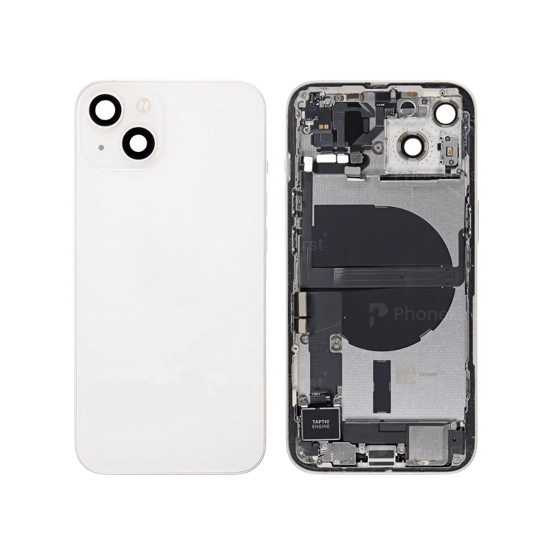 Apple iPhone 13 (6.1) - Pulled Original Housing With Parts Starlight