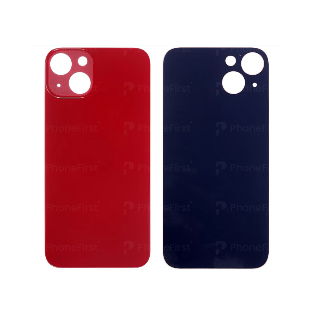 Apple iPhone 13 Mini - Battery Back Big Hole Red