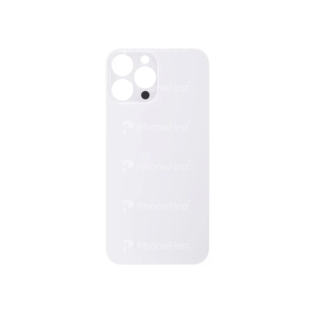 Apple iPhone 13 Pro Max - Battery Back Big Hole Nparts Advance Silver