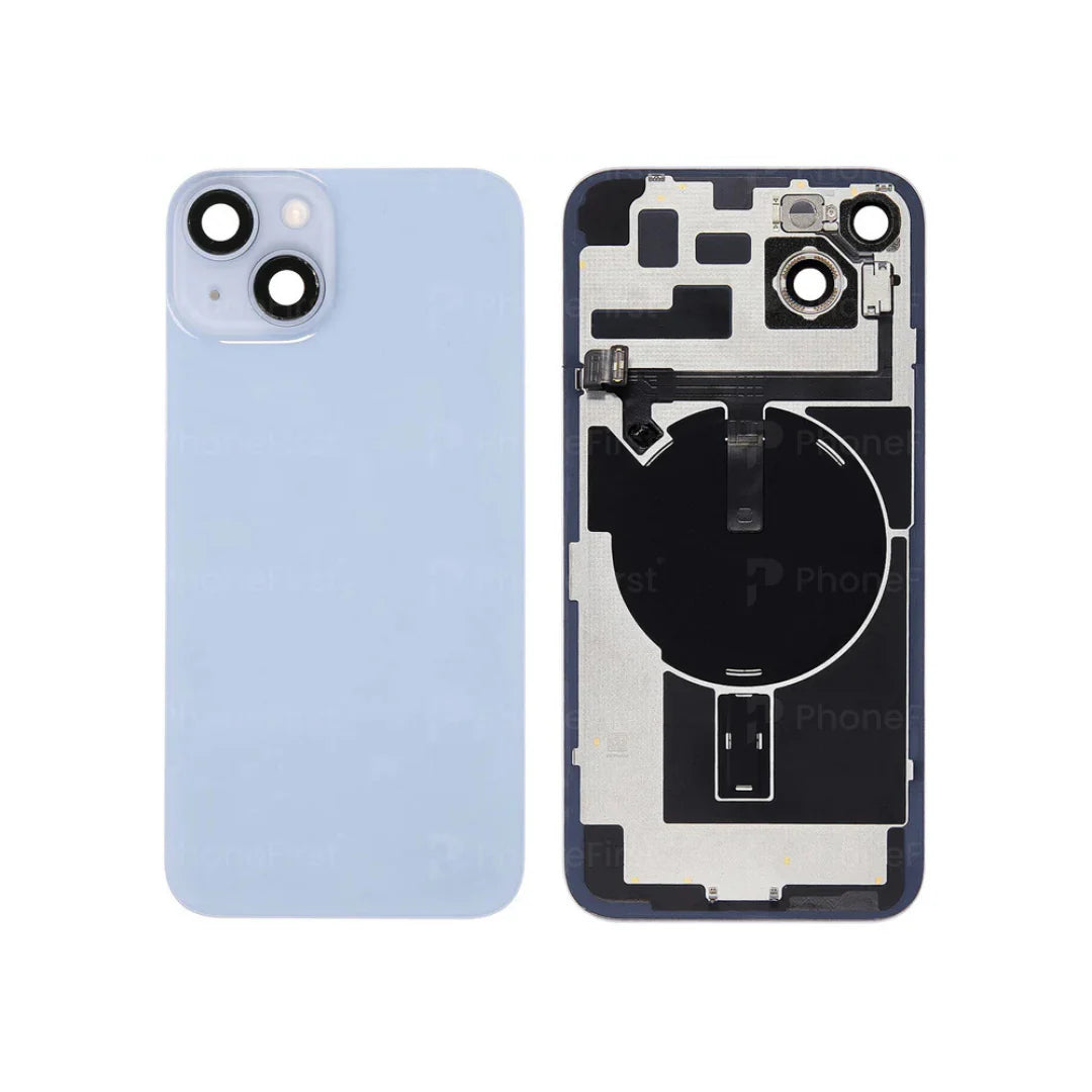 Apple iPhone 14 Plus - Pulled Original Battery Back With Wireless Coil Blue