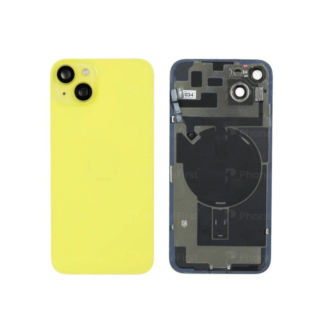 Apple iPhone 14 Plus - Pulled Original Battery Back With Wireless Coil Yellow
