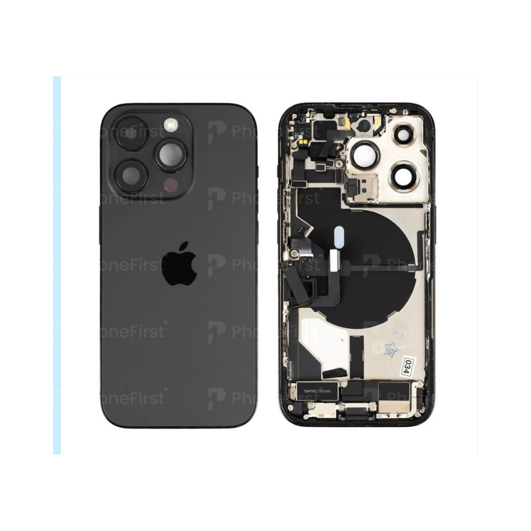 Apple iPhone 14 Pro - Housing with Parts 100 % Original Grade A Space Black