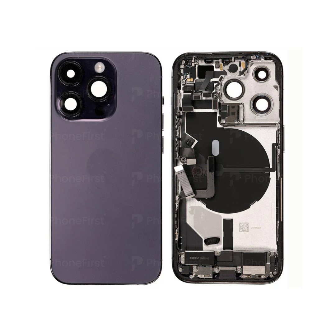 Apple iPhone 14 Pro - Pulled Original Housing With Parts Purple