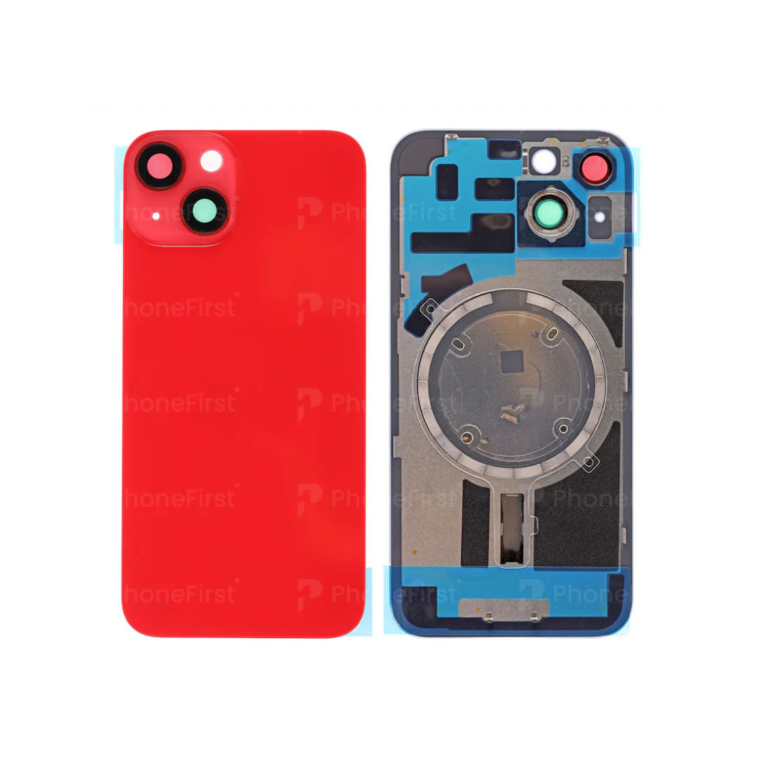 Apple iPhone 14 - Pulled Original Battery Back With Magnet Red