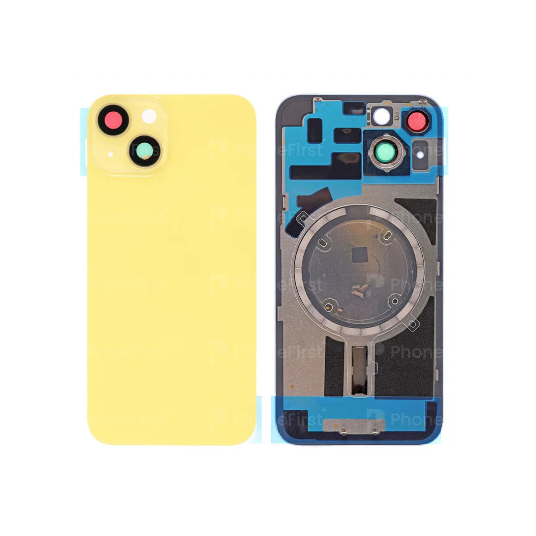 Apple iPhone 14 - Pulled Original Battery Back With Magnet Yellow