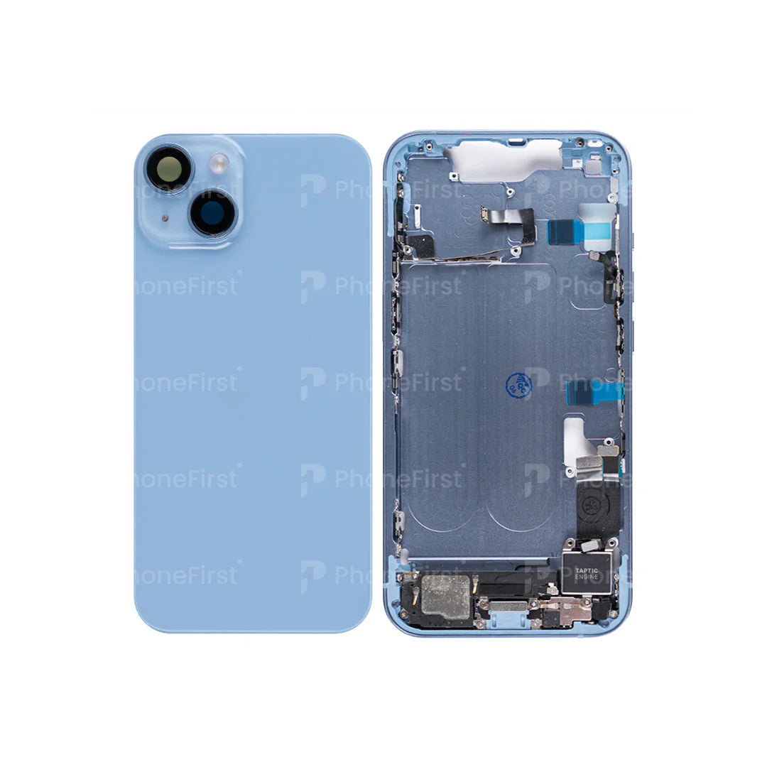 Apple iPhone 14 - Pulled Original Housing With Parts Blue
