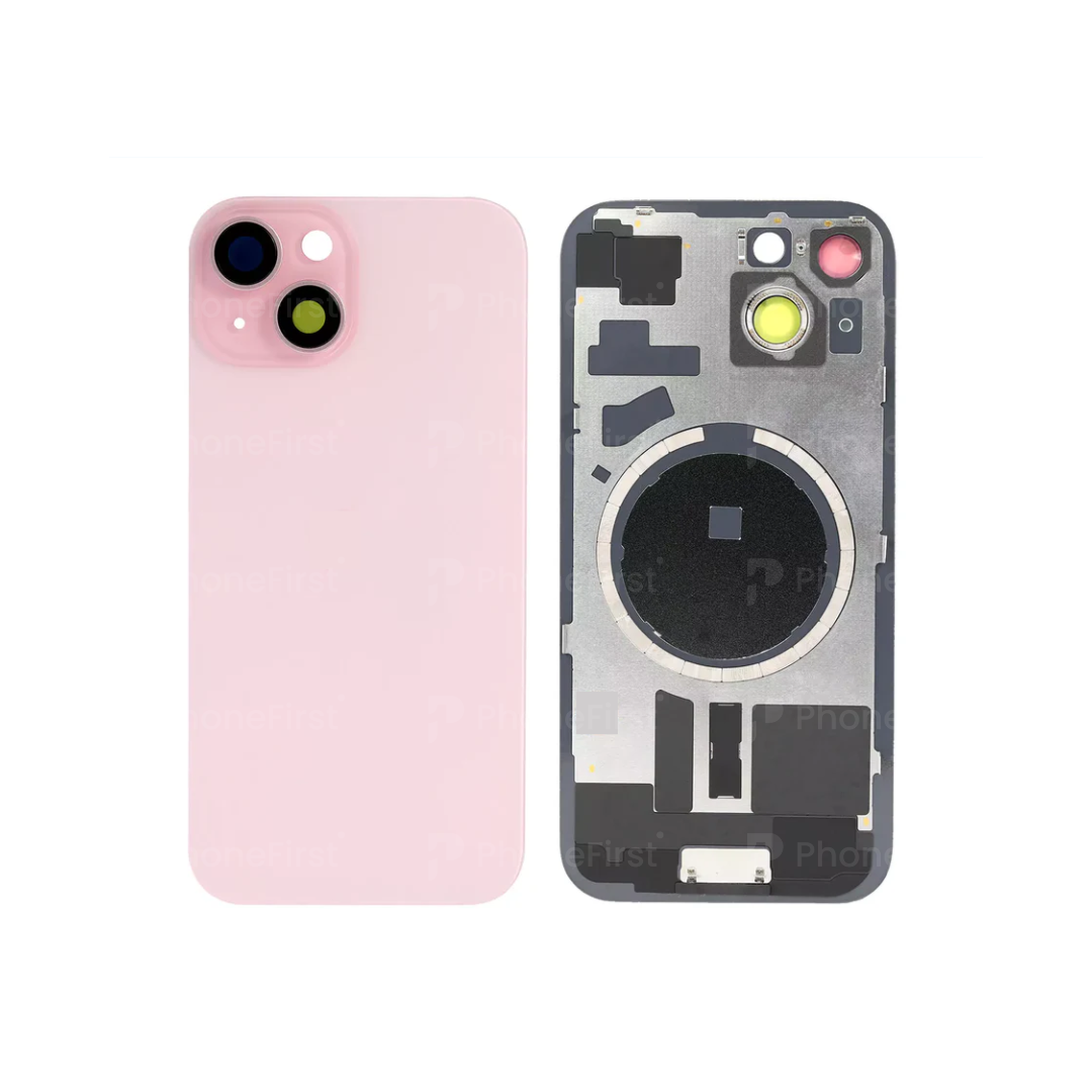 Apple iPhone 15 - Battery Back With Magnet Pink