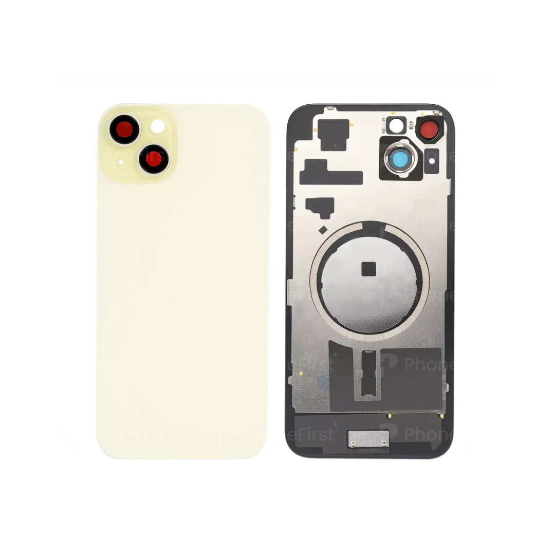 Apple iPhone 15 Plus - Battery Back With Magnet Yellow