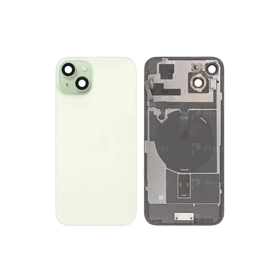 Apple iPhone 15 Plus - Pulled Original Battery Back With Wireless Coil Green