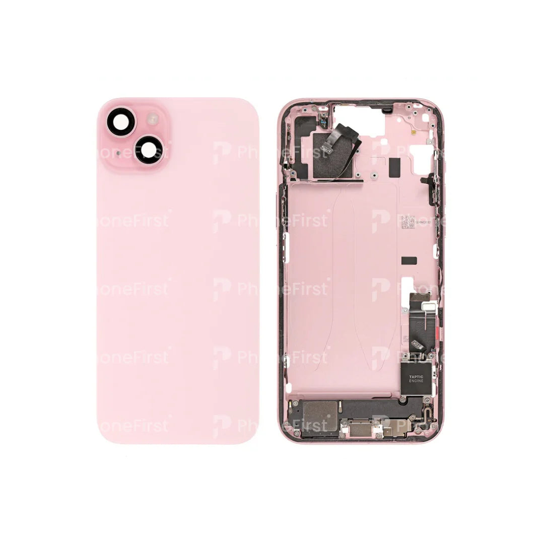 Apple iPhone 15 Plus - Pulled Original Housing With Parts Pink