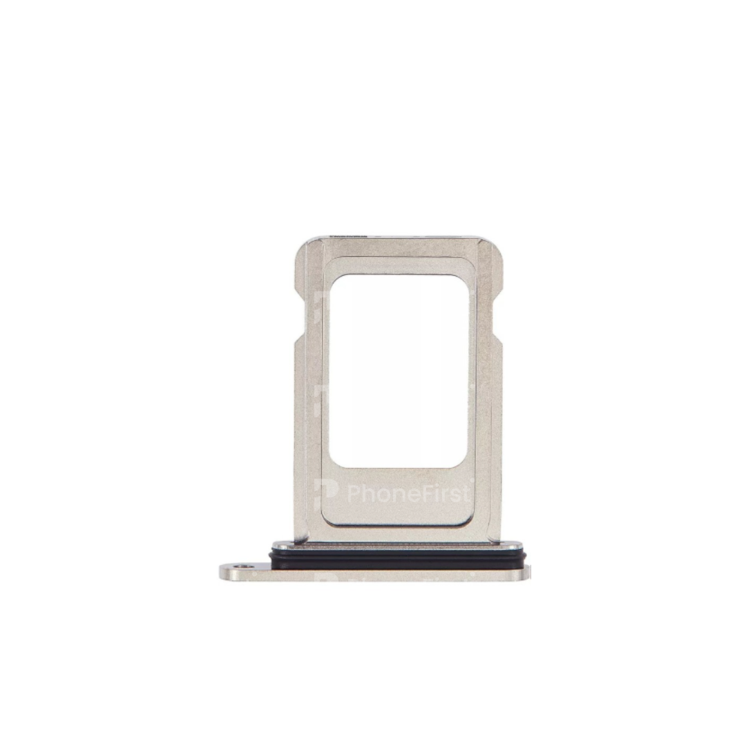 Apple iPhone 15 Pro - Sim Tray White Titanium